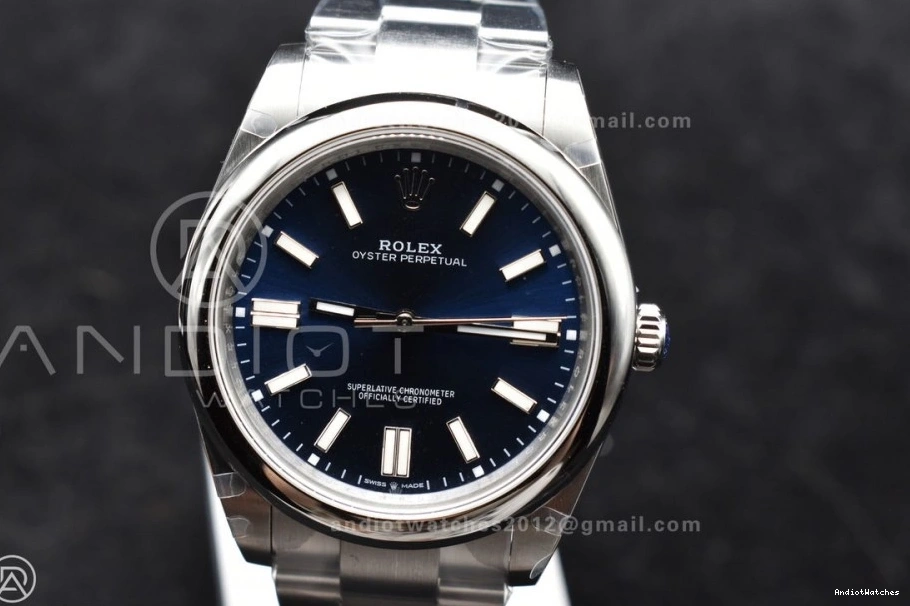 Steel Edition DIWF 939 Dial Perpetual 124300 1:1 Oyster 904L A 41mm Blue Snug Best 0812